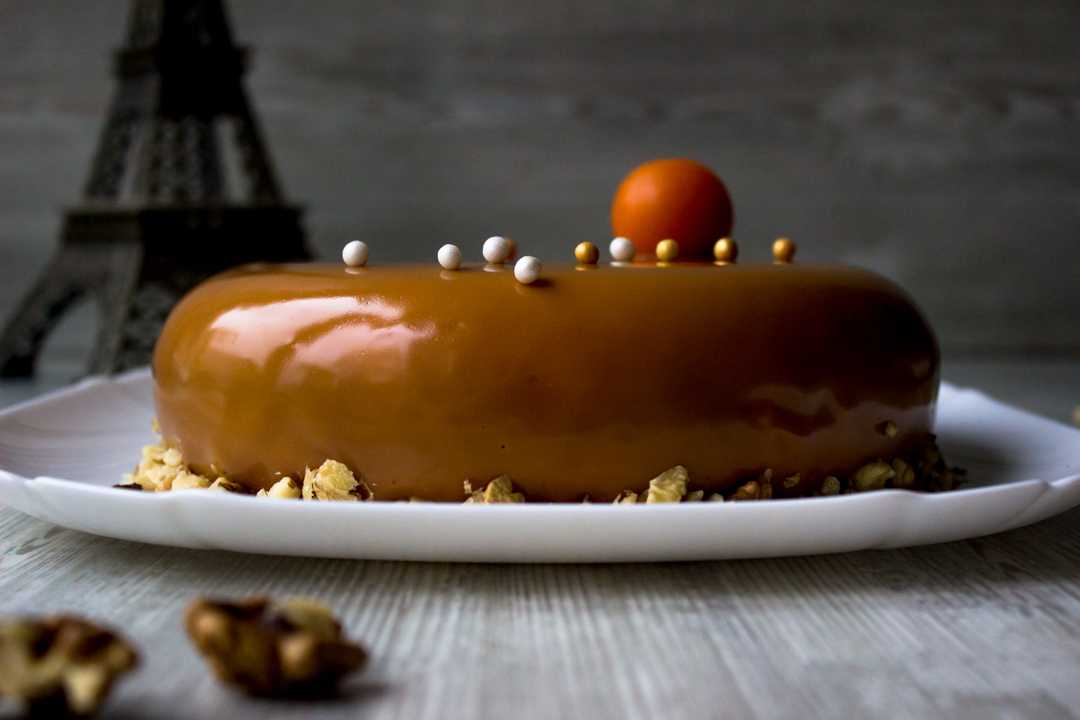 Современный десерт — торт из тыквы