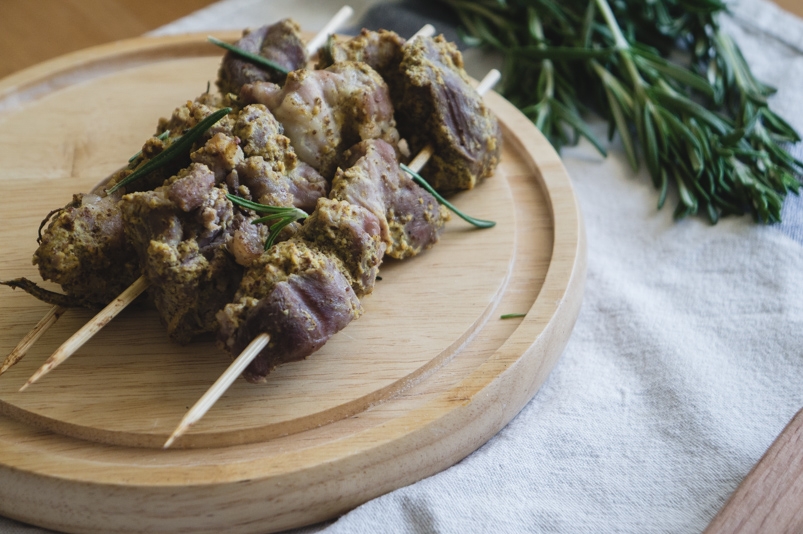 Шашлык дома в духовке