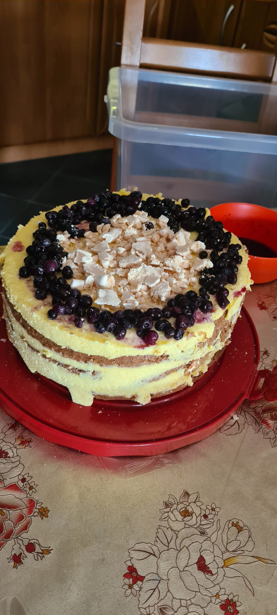 Апельсиновый крем для торта