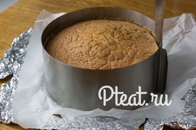 Торт «Пикассо» на основе шоколадного шифонового бисквита — пошаговый рецепт с фото