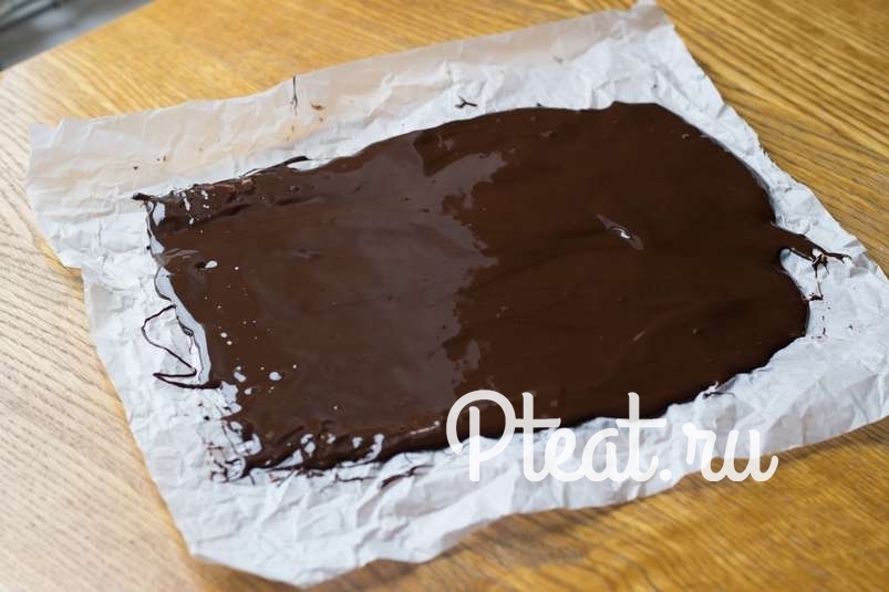 Шоколадный декор для тортов