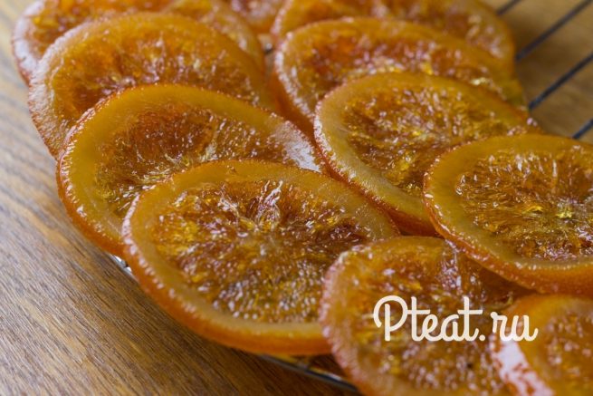 Карамелизованные апельсины