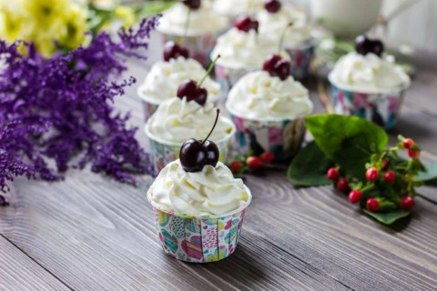 Черёмуховые кексы