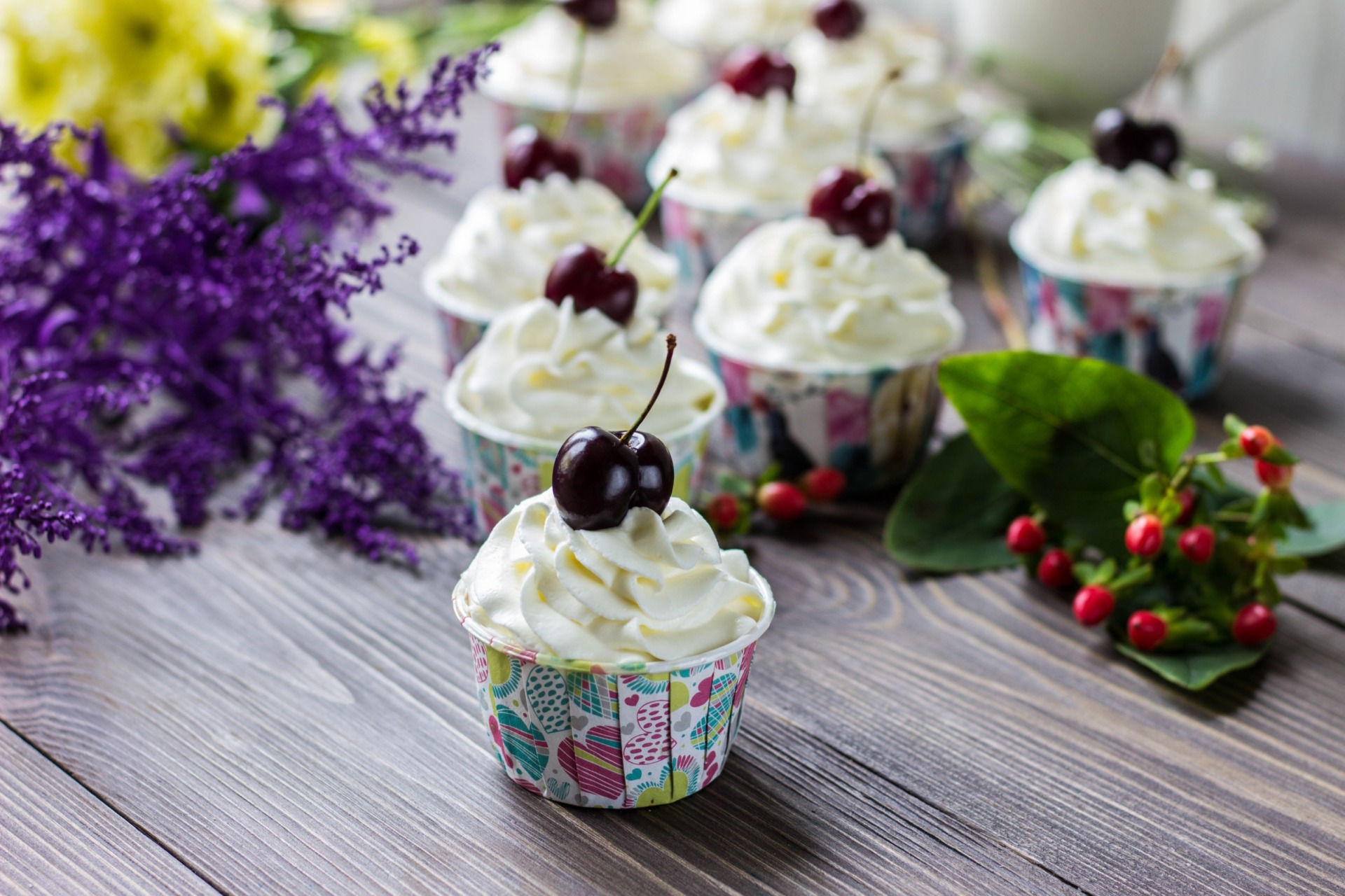 Черёмуховые кексы