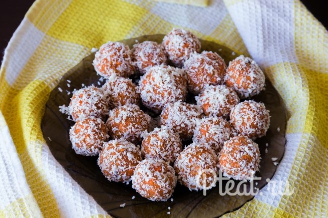 Морковные конфеты