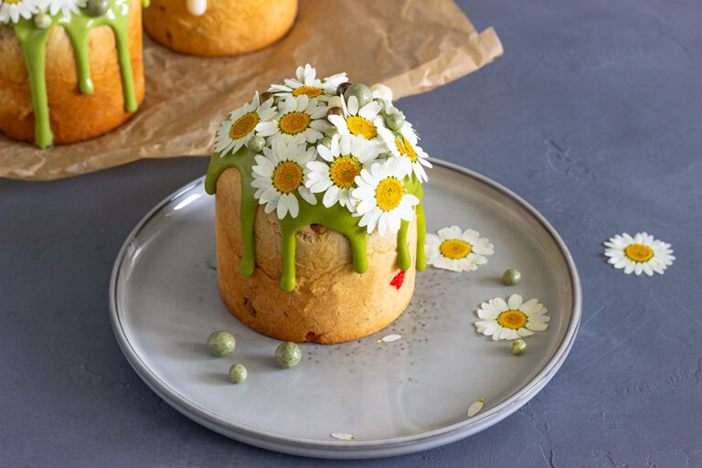 Творожный кулич