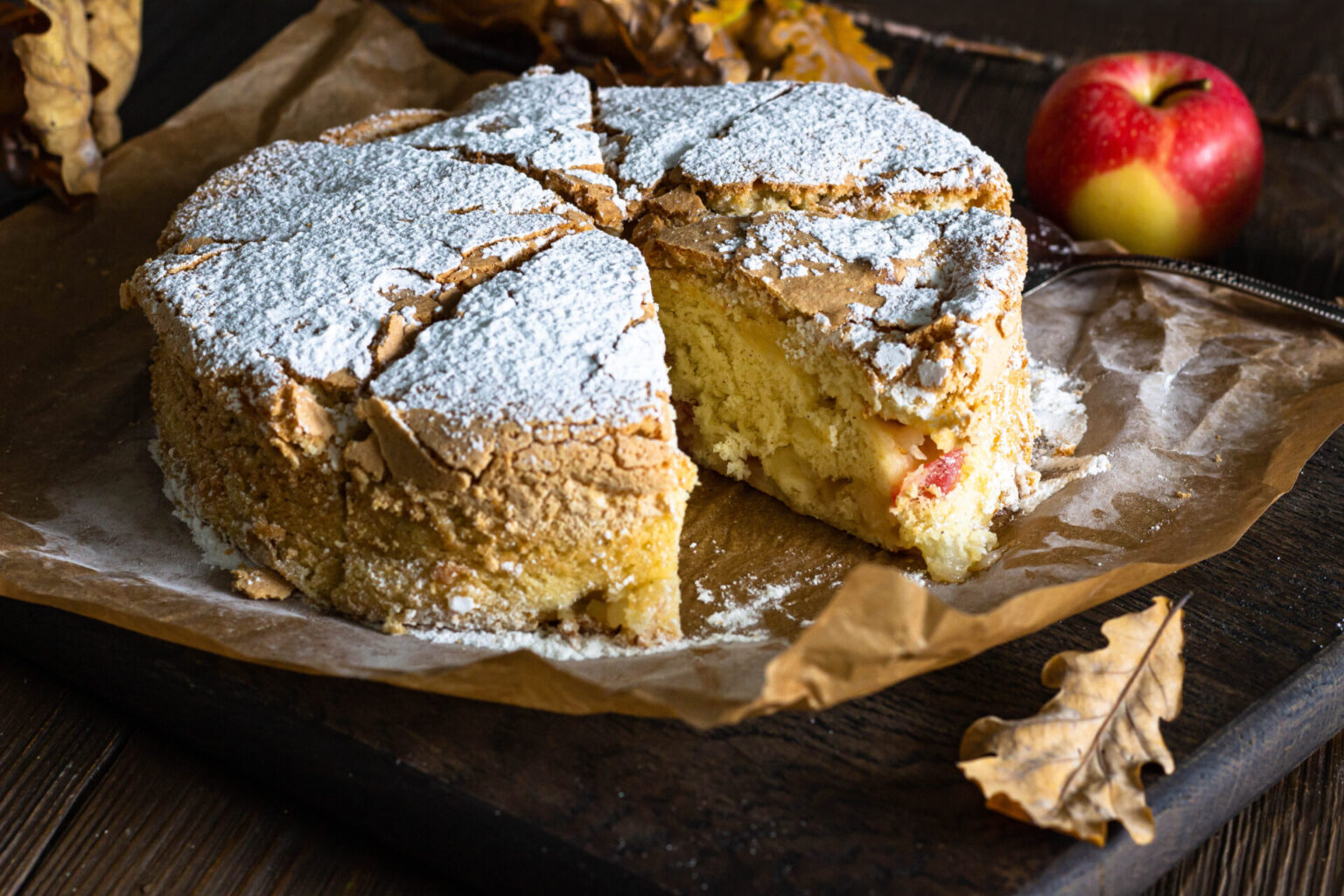 Классическая шарлотка с яблоками - пошаговый рецепт с фото