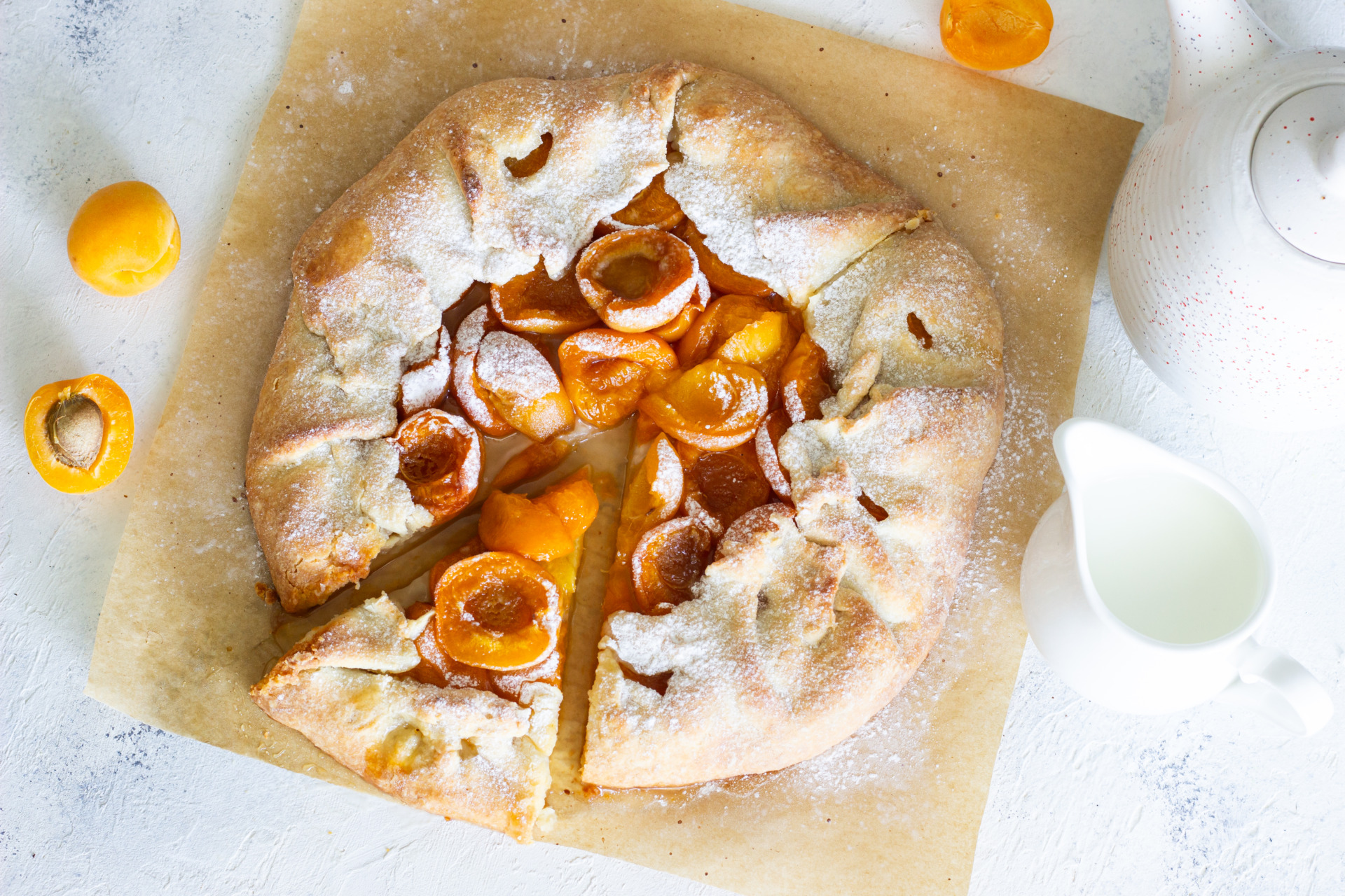 Галета с абрикосами