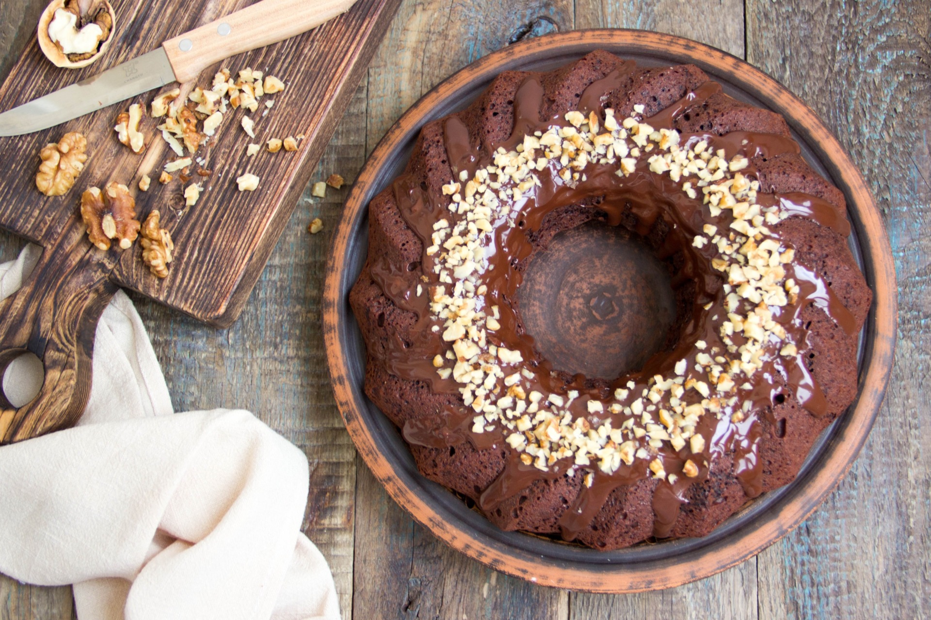 Шоколадный кекс