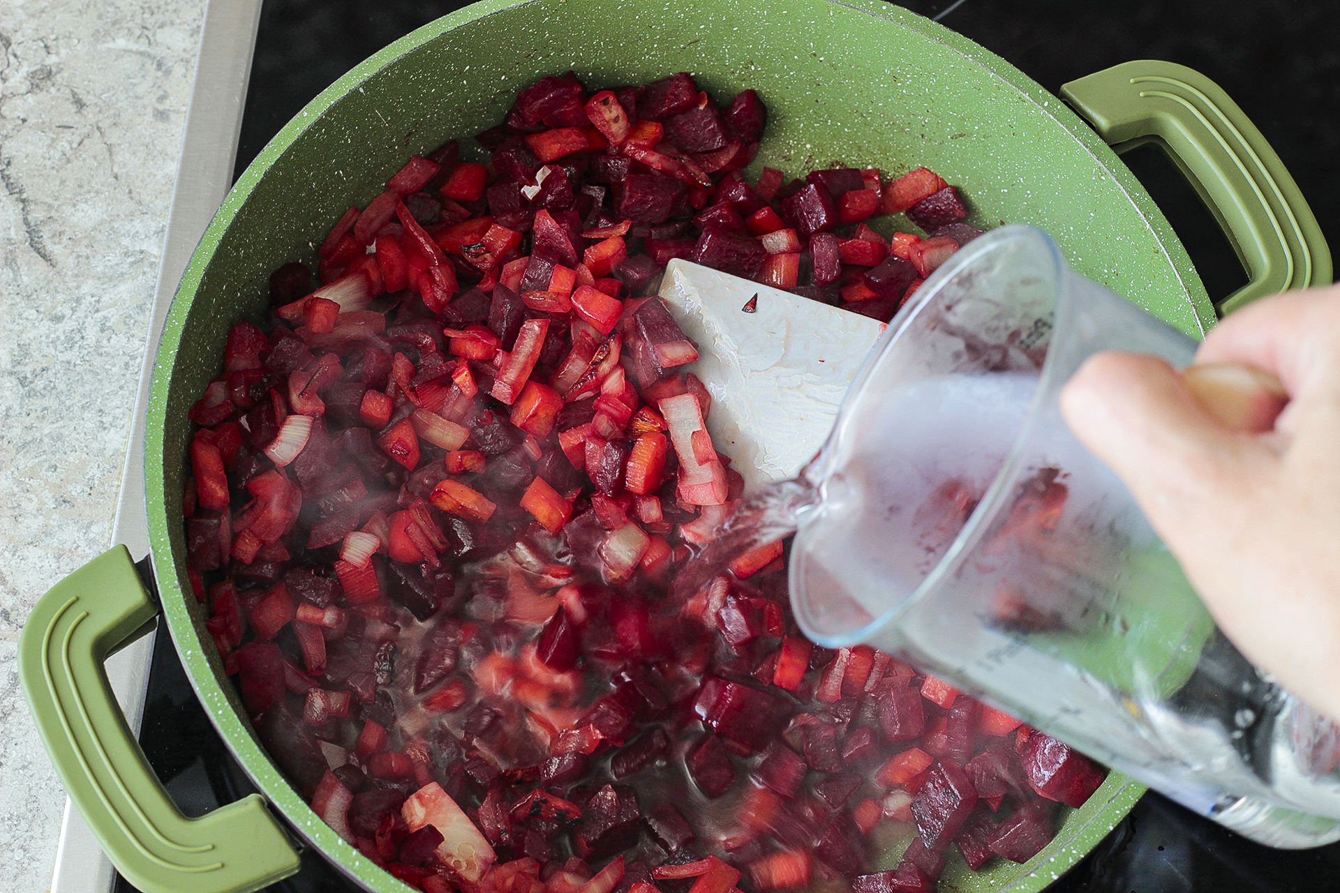 вода в зажарку