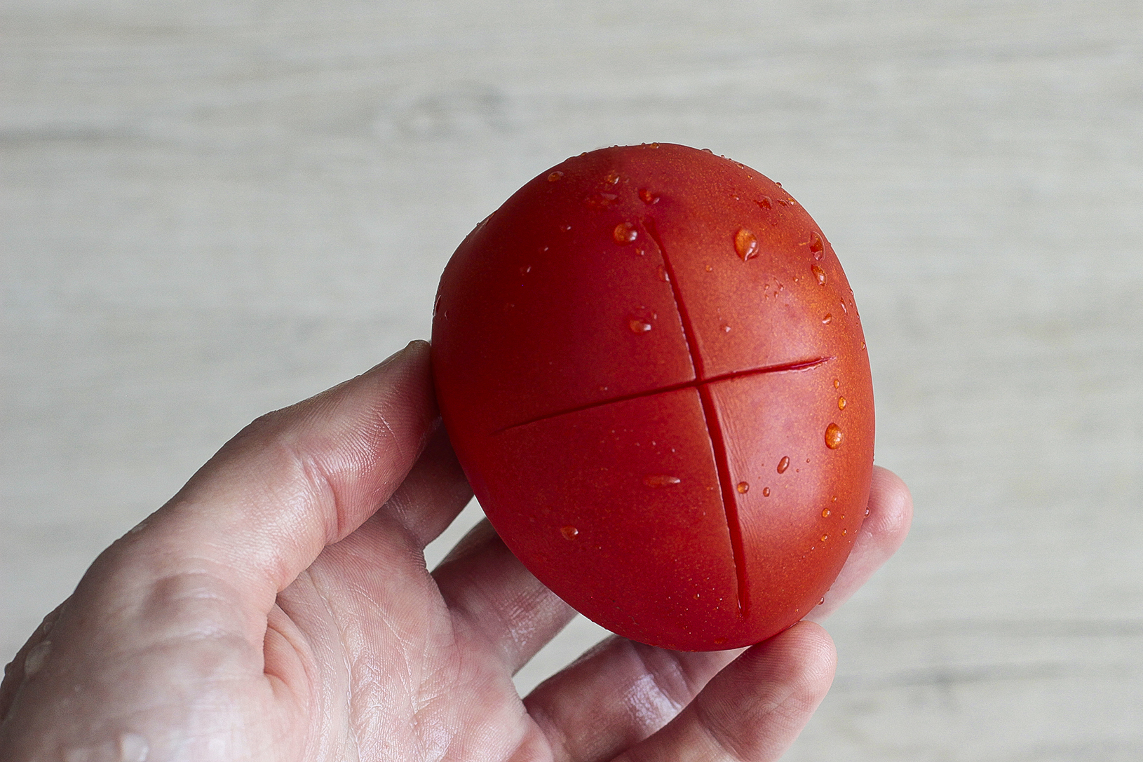 как снять шкурку с помидоров