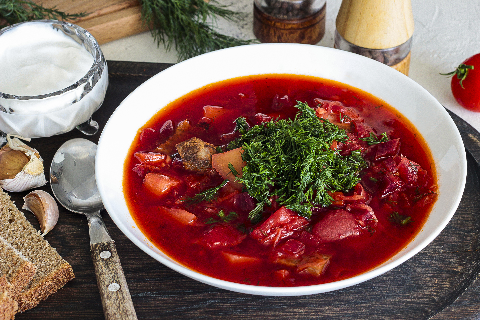 Красный борщ – семейный рецепт