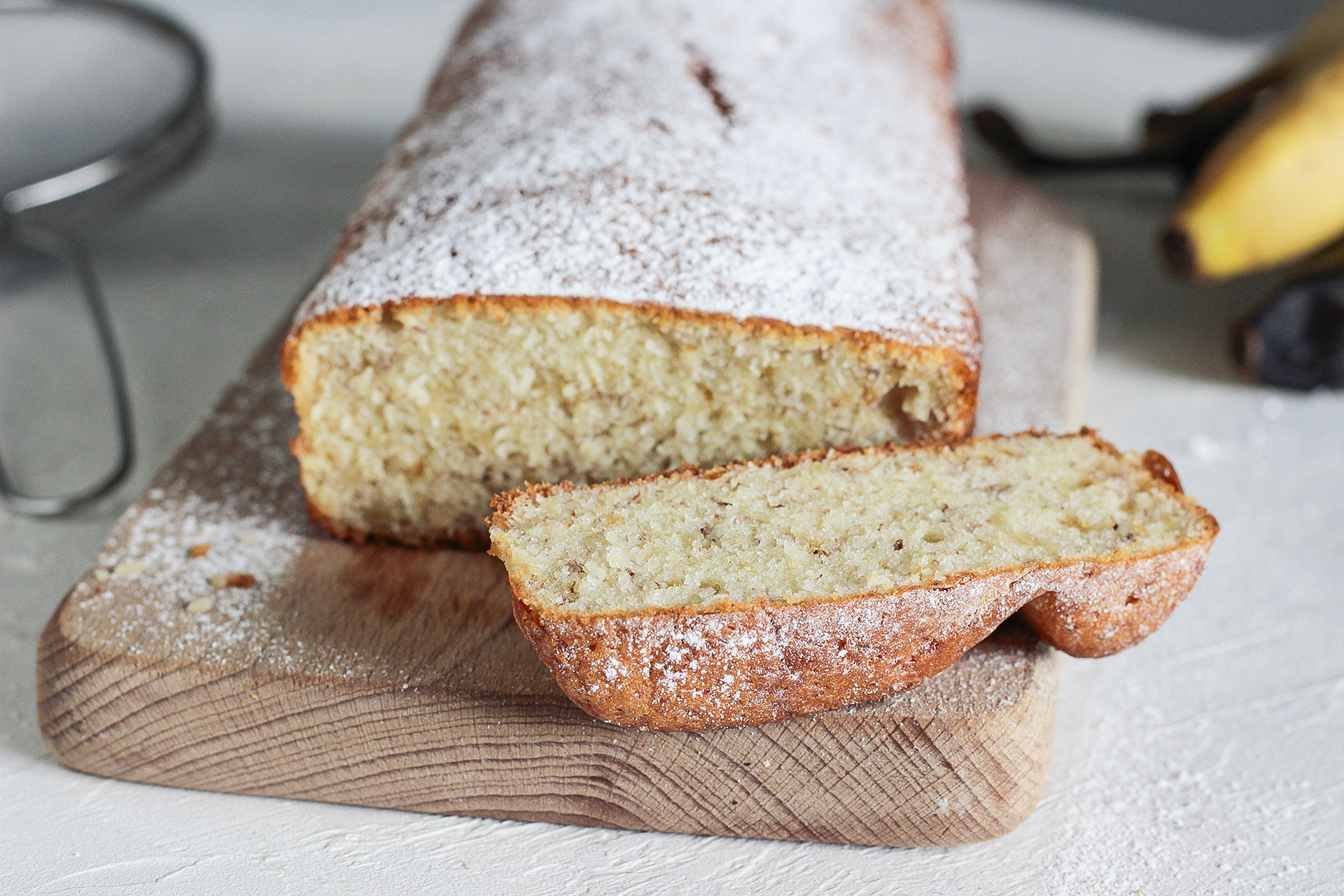 Банановый кекс