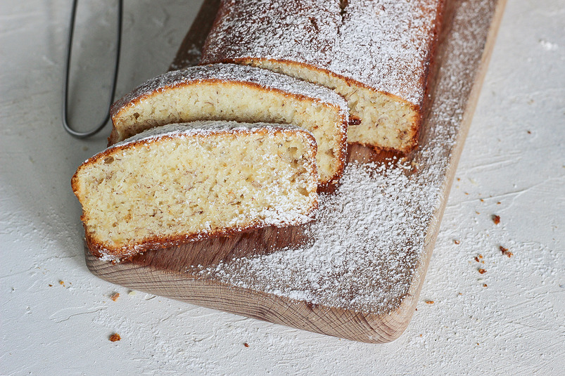 Банановый кекс