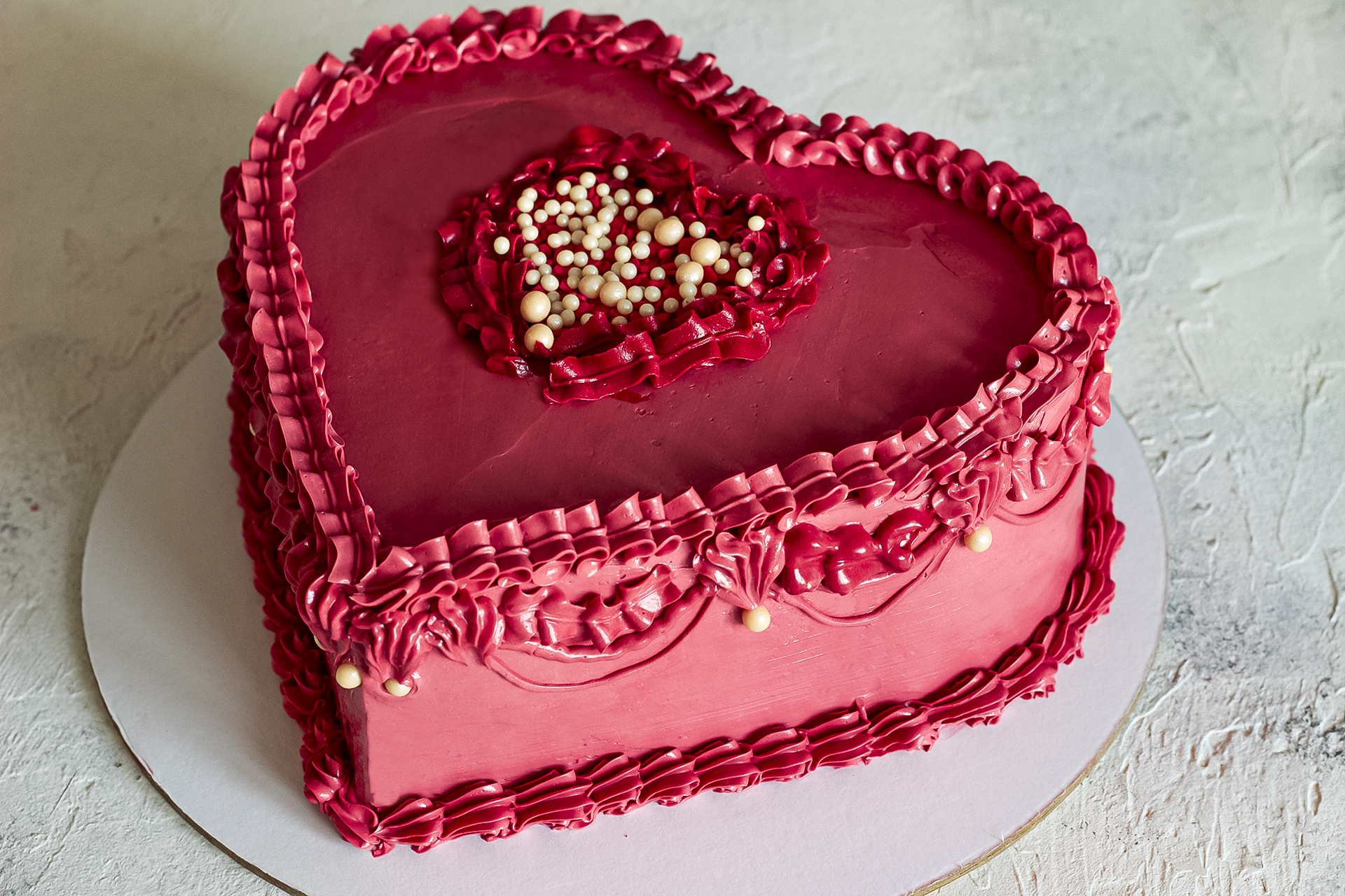 Торт сердце